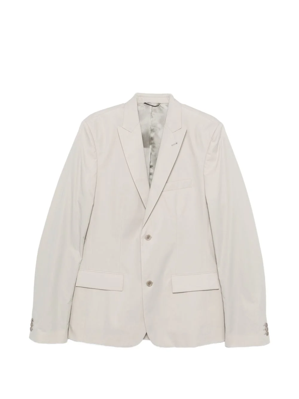 peak-lapel single-breasted jacket - 1