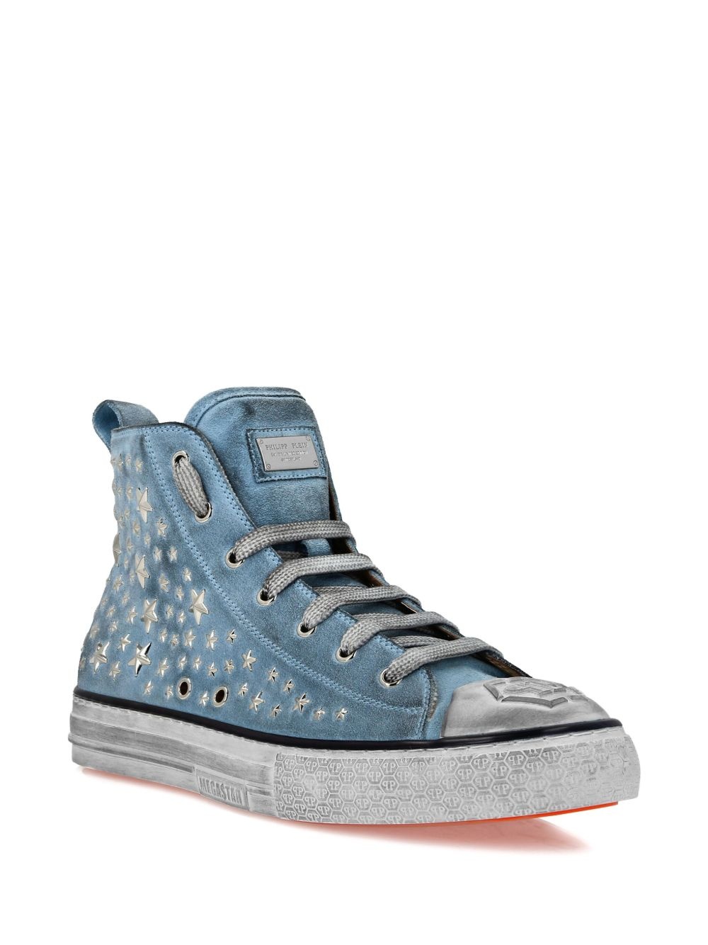 star-embellished sneakers - 2