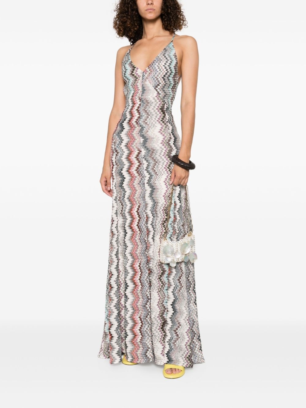 halterneck maxi dress - 2