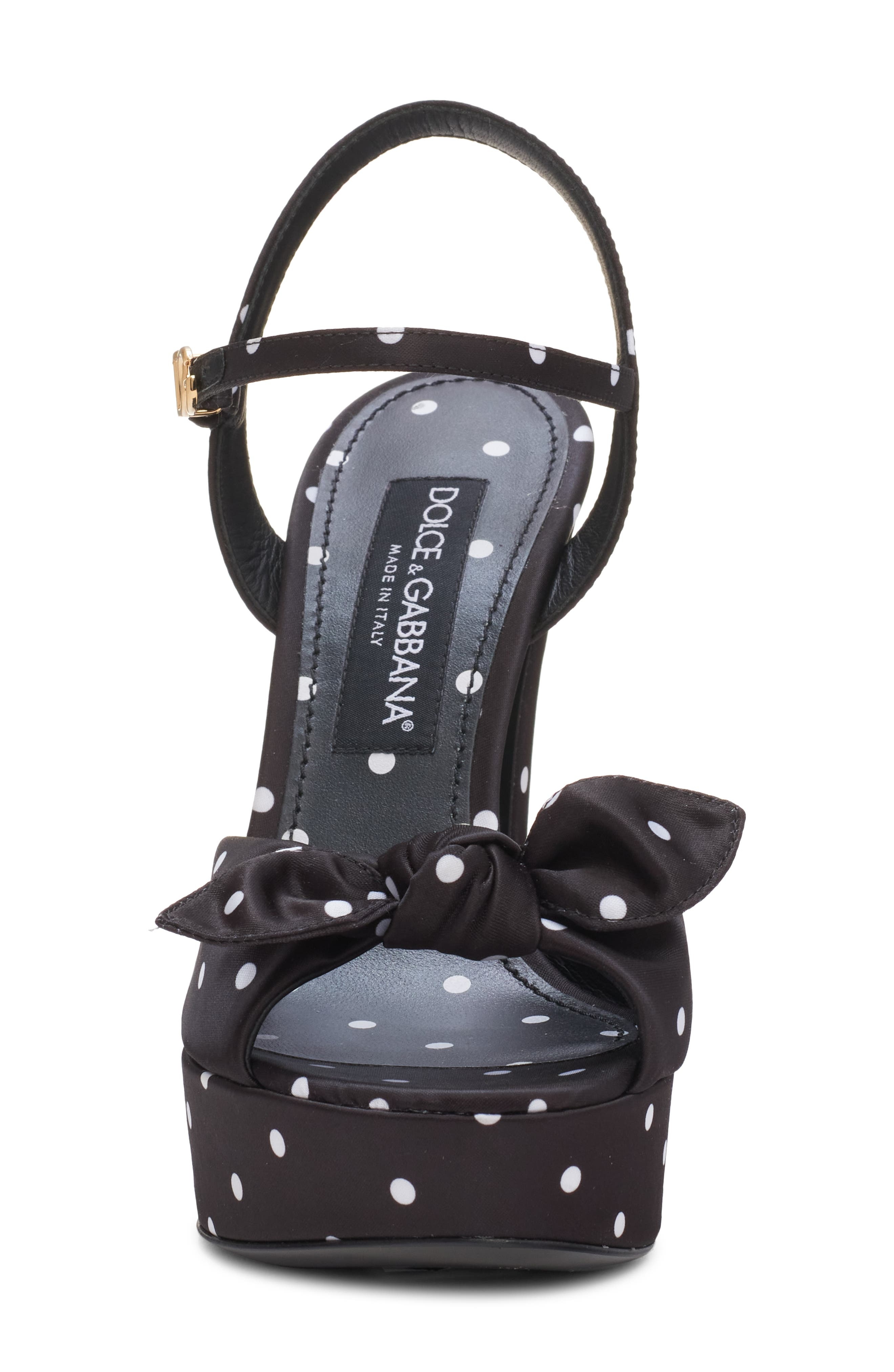 Dolce&Gabbana Mambo Platform Sandal in Nero at Nordstrom - 4