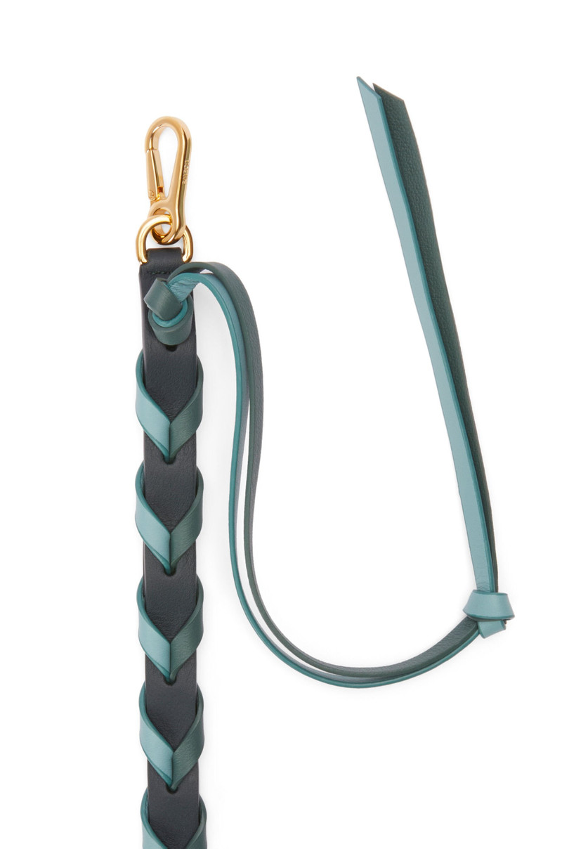 Loewe Thin braided strap in classic calfskin outlook