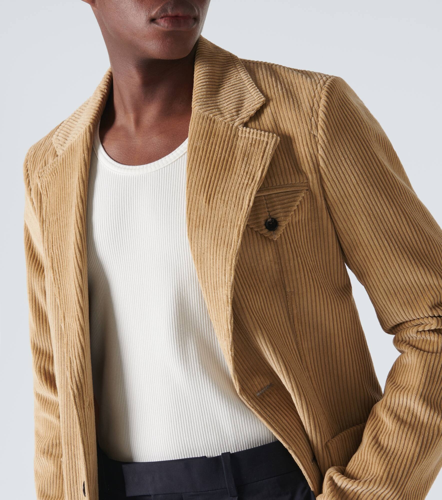 Cotton corduroy blazer - 5