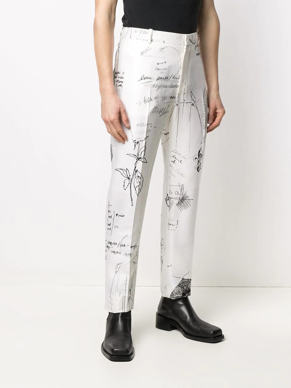 Sketchbook tailored trousers - 3