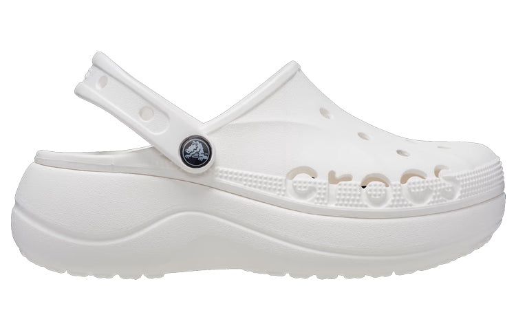 (WMNS) Crocs Classic Baya Platform Slide 'White' 208186-100 - 3