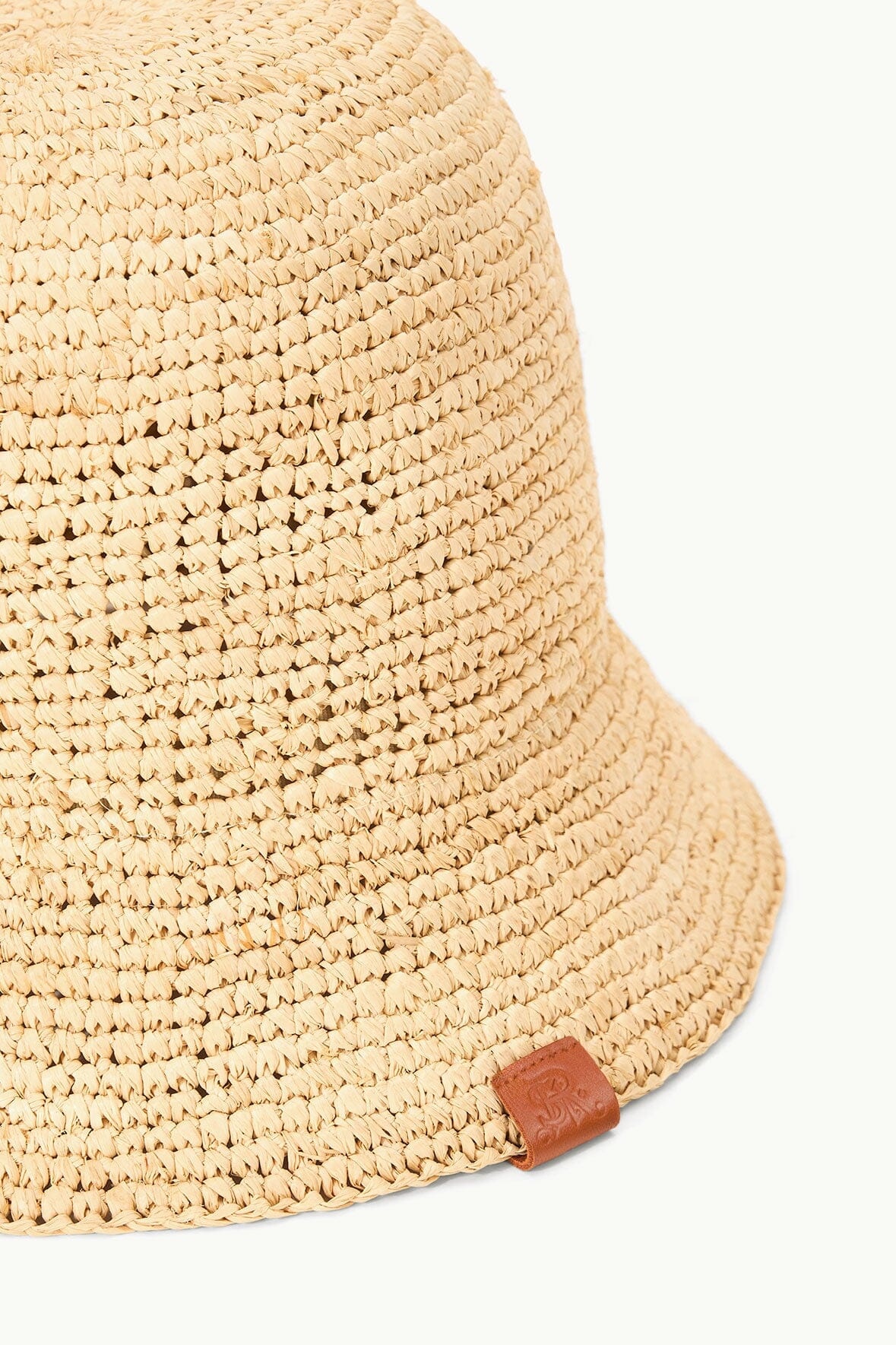 STAUD ST. REGIS MEYERS CROCHET HAT NATURAL TAN - 8