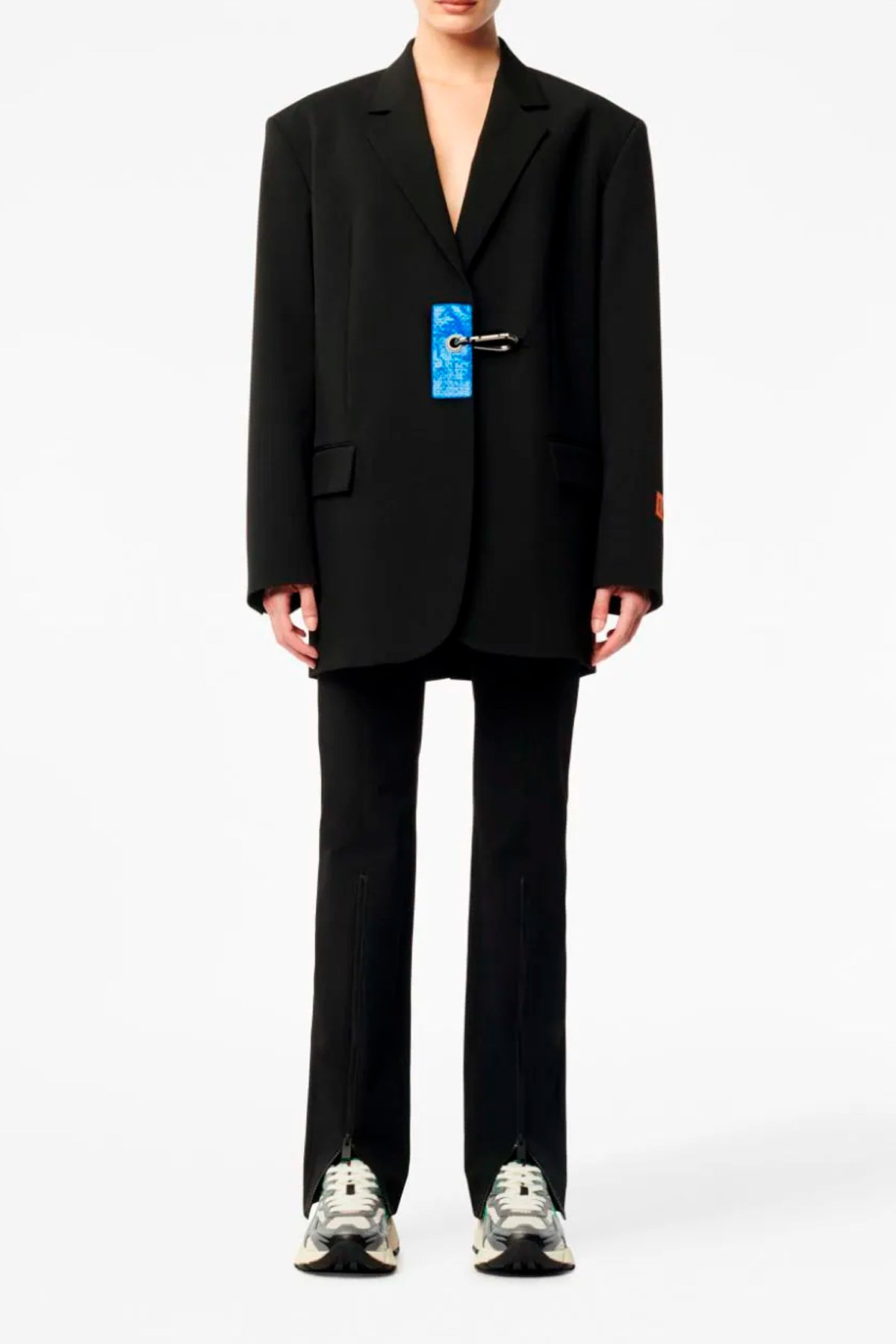 'Gabardine zip' pants - 2