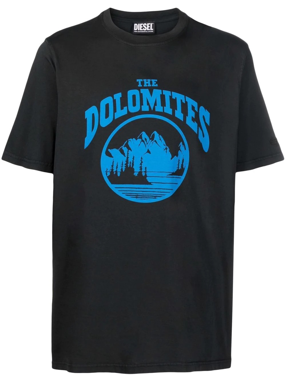 Dolomites print T-shirt - 1