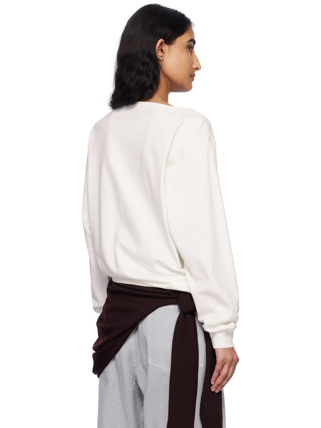 Off-White Wide Neck T-shirt - 3