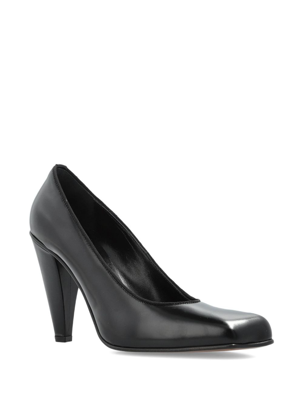 90mm Power Court square-toe pumps - 2