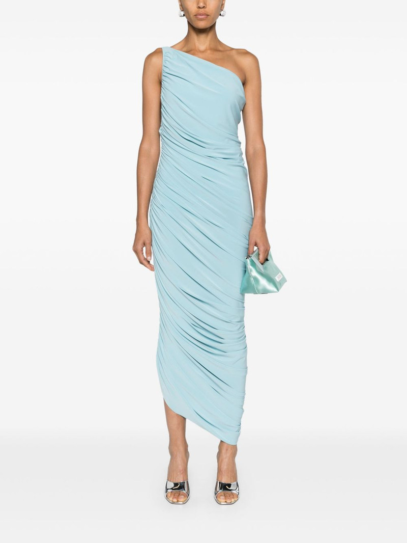 NORMA KAMALI Diana one-shoulder gown outlook