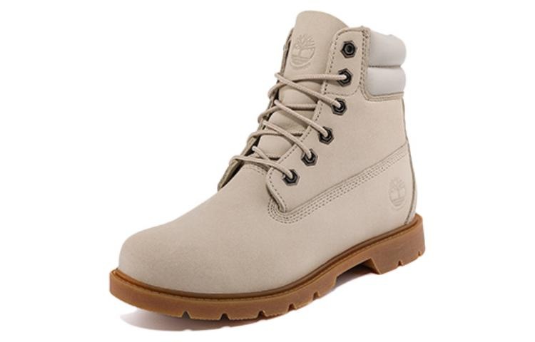 (WMNS) Timberland Linden Woods 6 Inch Waterproof Boots 'Beige' A2G5EW - 2