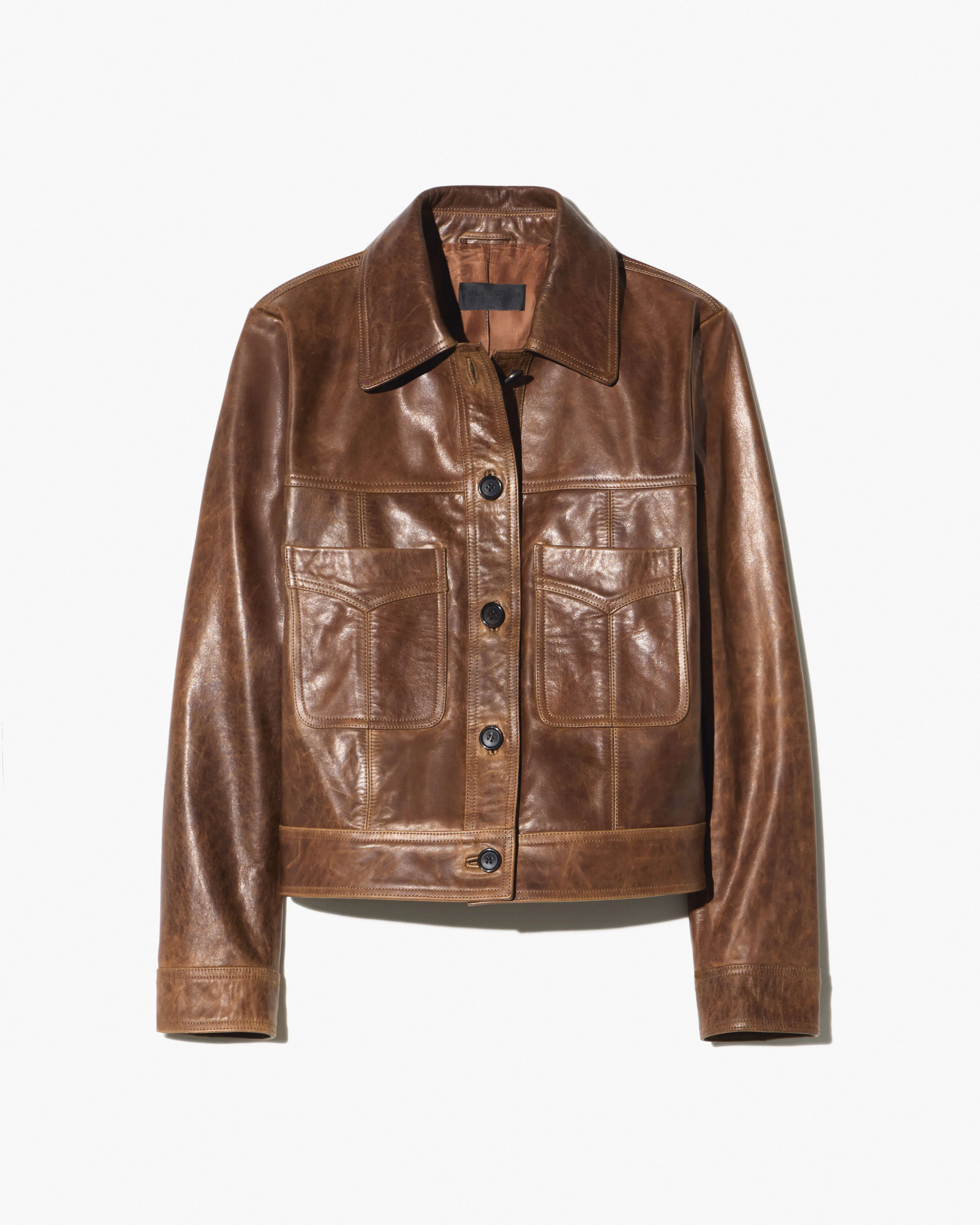 SUSANNAH LEATHER JACKET - 1