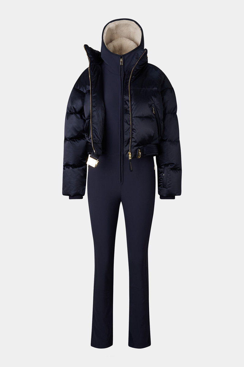 2-in1 ski overall Aya in Navy blue 8