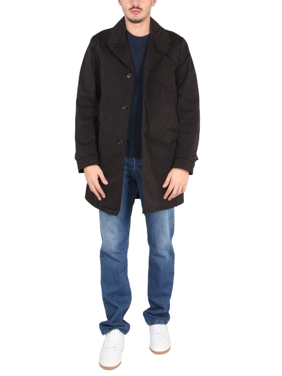 TEN C SINGLE-BREASTED TRENCH COAT - 2