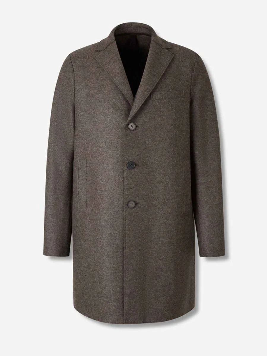 Harris Wharf London Long Wool Coat - 1