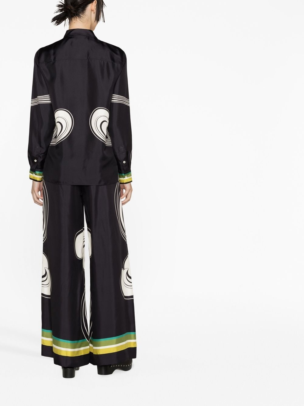 Placée wide-leg trousers - 3