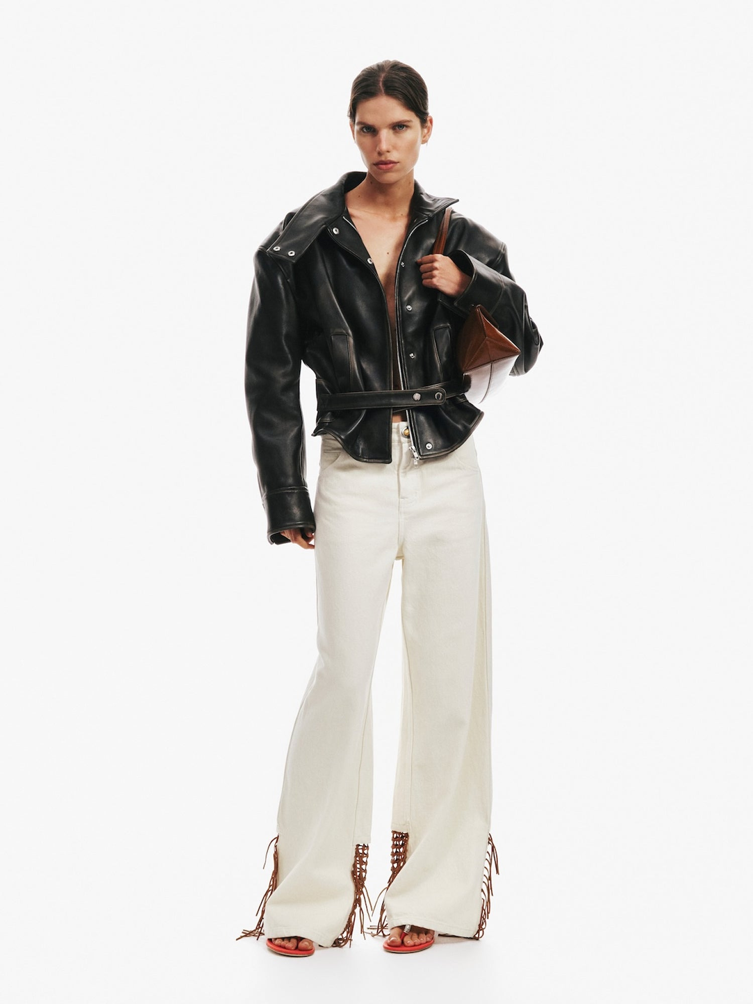Burnished Eddie Leather Jacket - 7