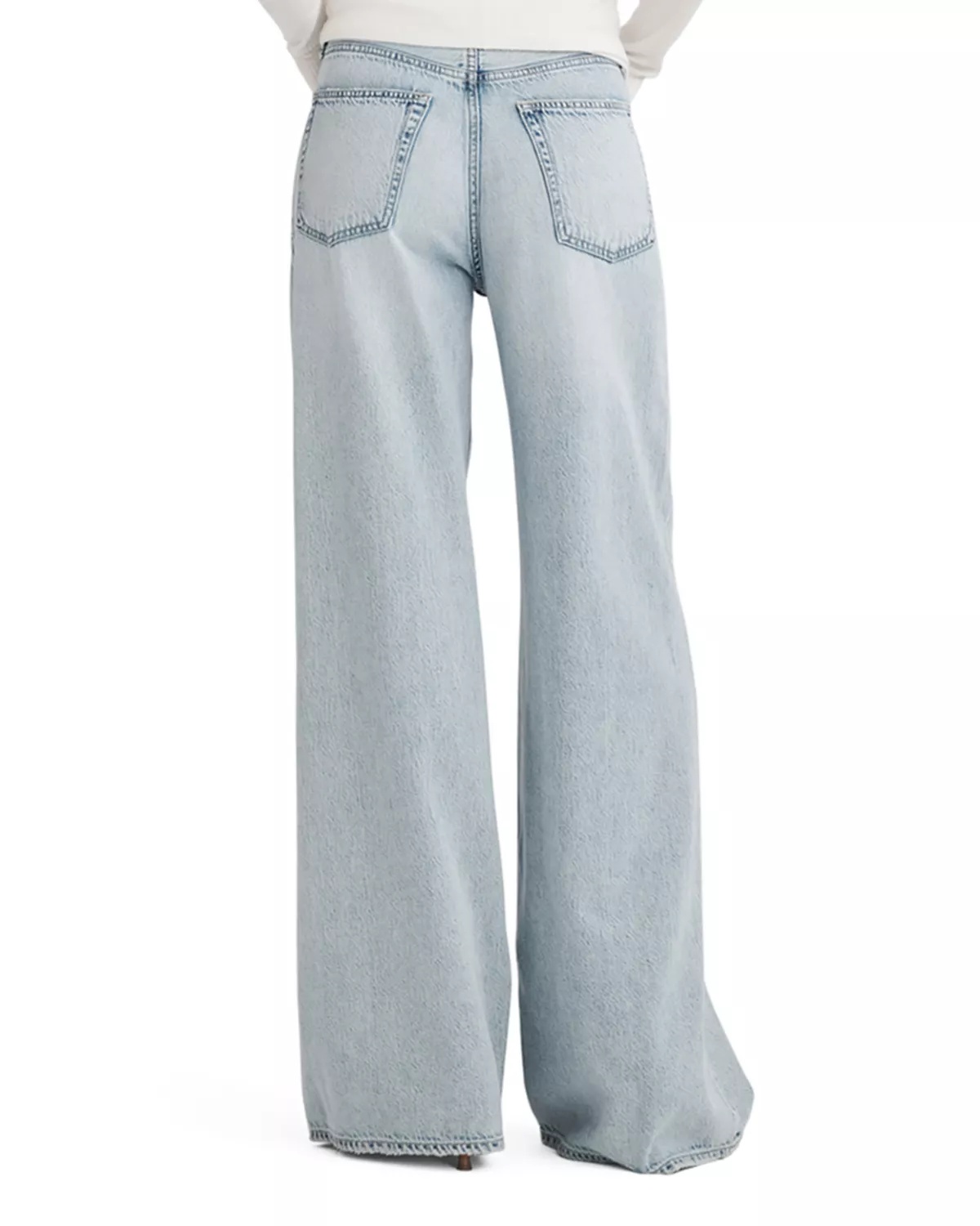 Featherweight Sofie High Rise Wide Leg Jeans in Kierra - 2