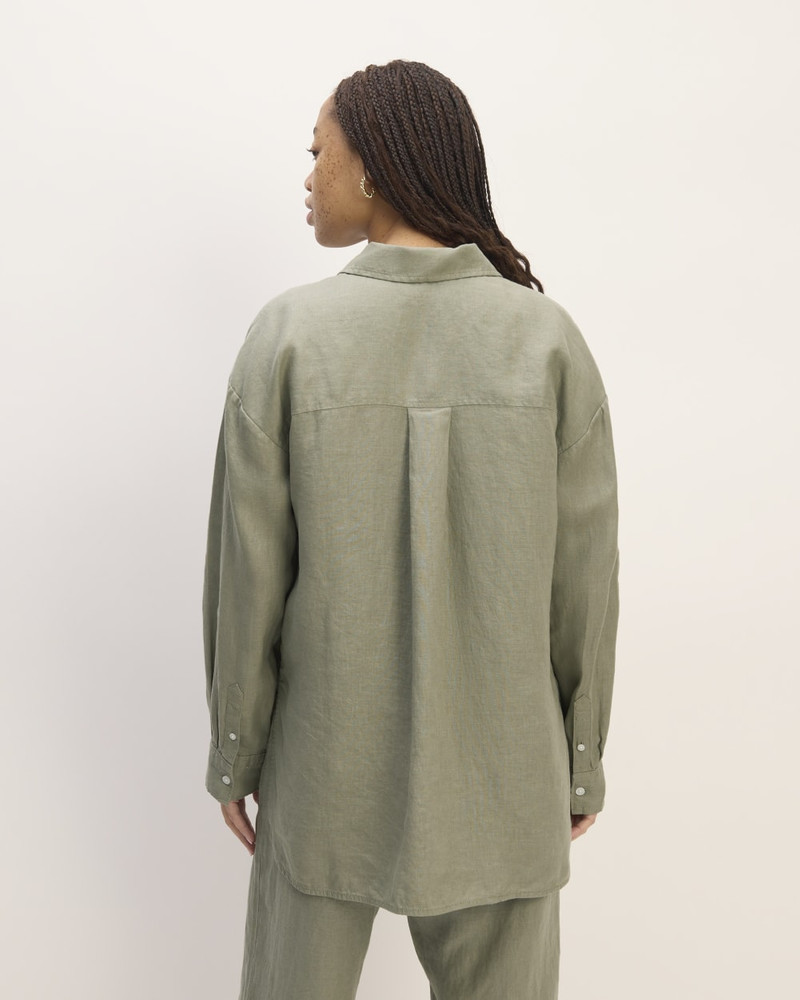 THE BOYFRIEND SHIRT IN LINEN 6