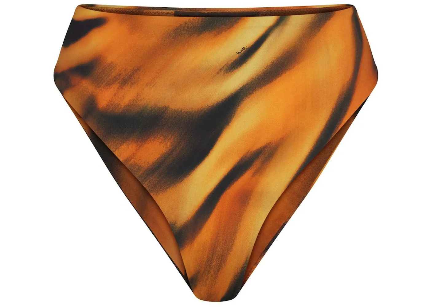 SKIMS x Roberto Cavalli High-Waisted Bikini Bottom Tiger Face Print - 1