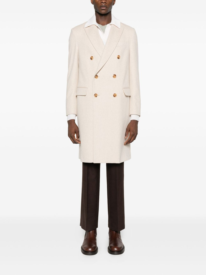 LARDINI double-breasted coat outlook