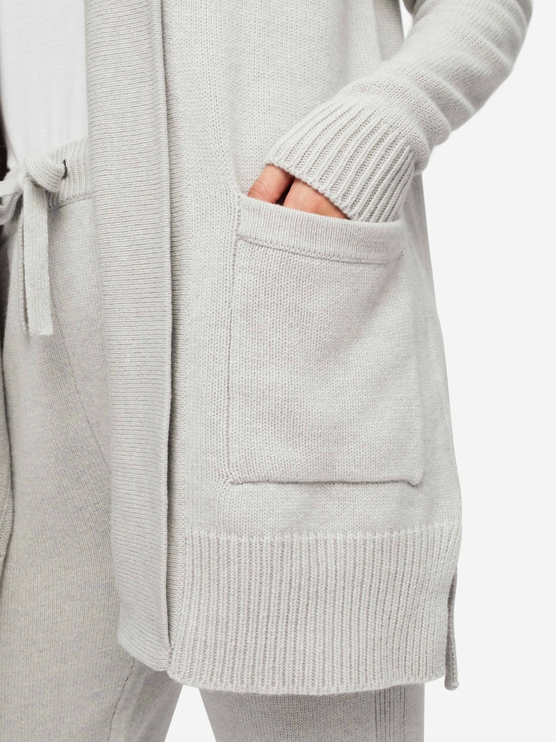 Women's Cardigan Nina Cashmere Silver - 5