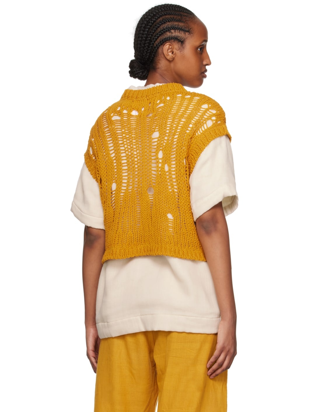 Yellow Laddering Vest - 3