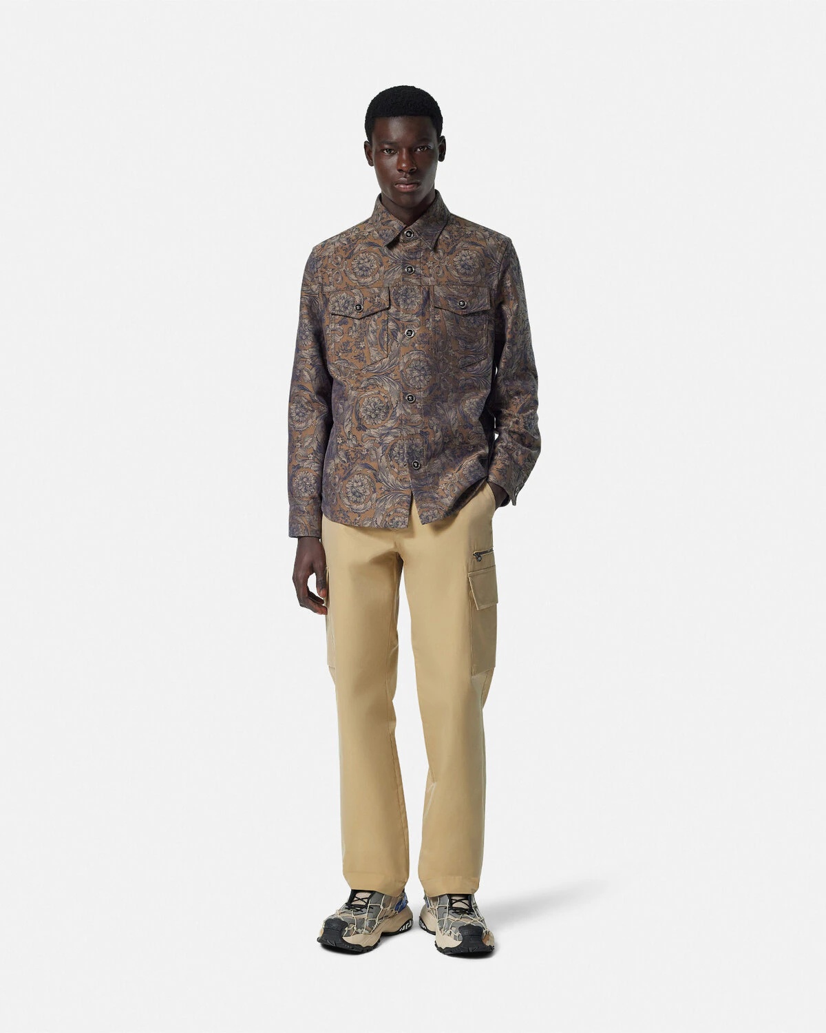 Barocco Jacquard Overshirt - 2