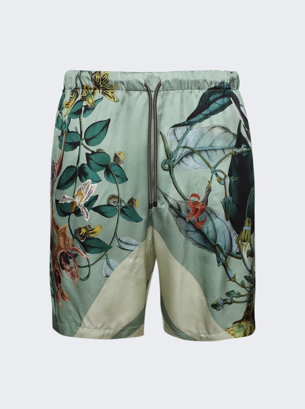 Piperi Printed Shorts Mint Green - 1