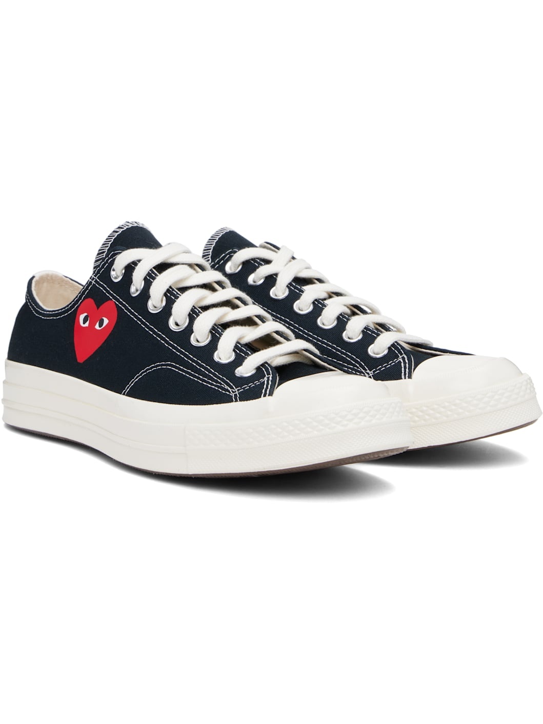 Black Converse Edition Chuck 70 OG Single Heart Sneakers - 4