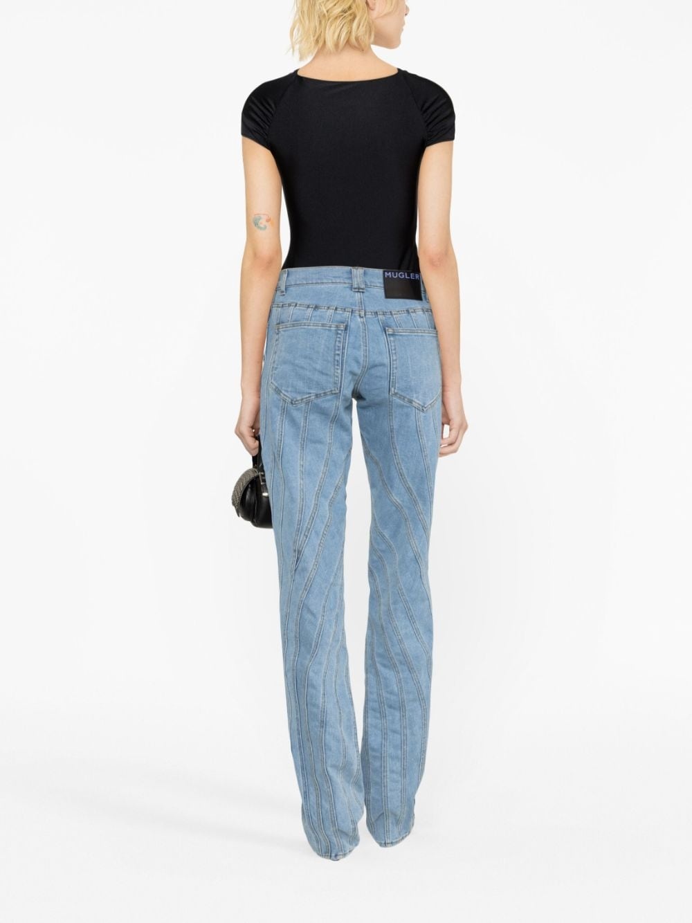 Snow Spiral straight-leg jeans - 3