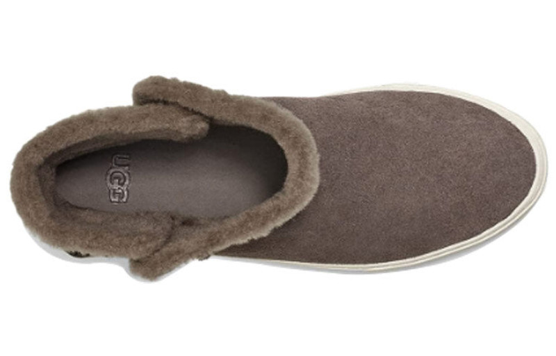 UGG (WMNS) UGG Aika Suede Snow Boots Gray Brown 1104069-MLE outlook