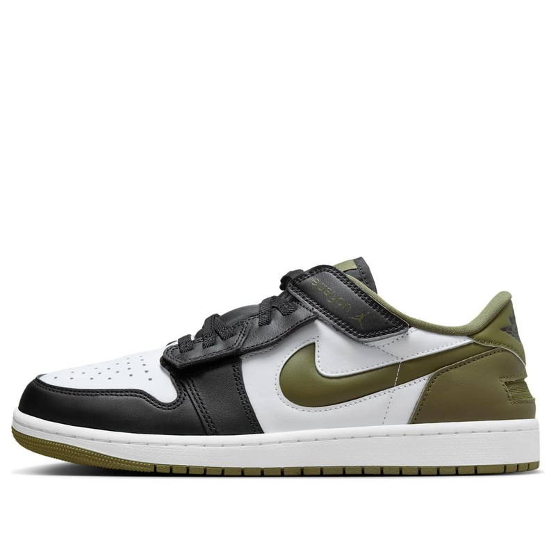 Air Jordan 1 Low EasyOn 'White Black Medium Olive' DM1206-102 - 1
