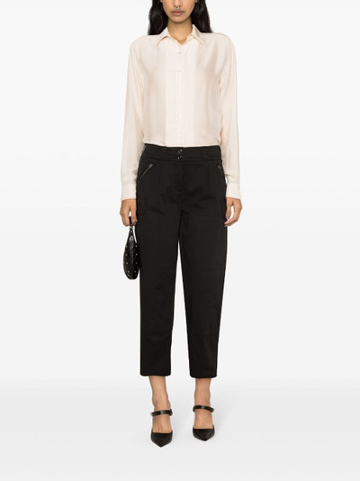 TOM FORD tapered cropped trousers outlook