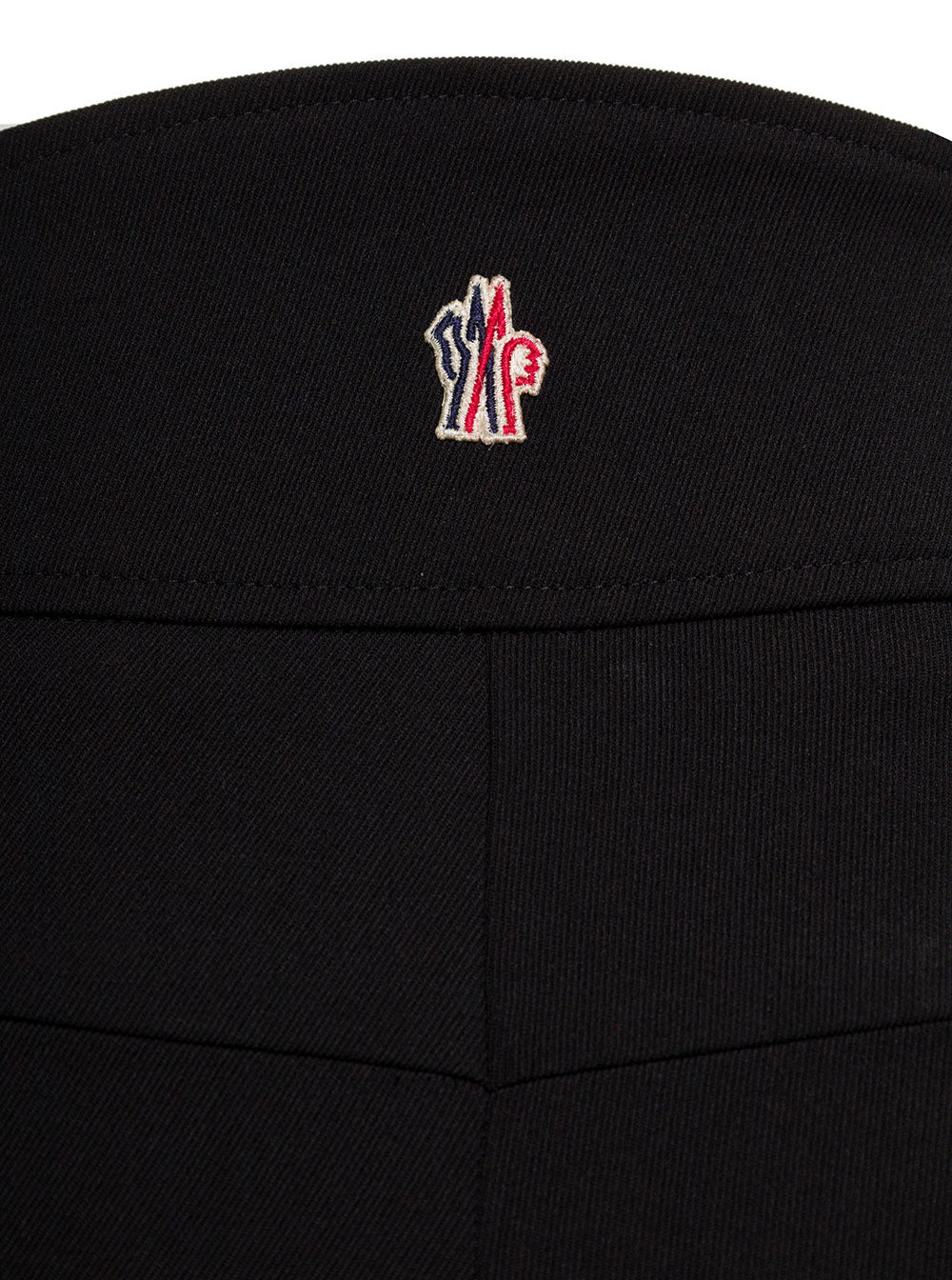 Moncler Grenoble Women Black Fitted Pants With Logo Detail In Tech Fabric Woman - 3