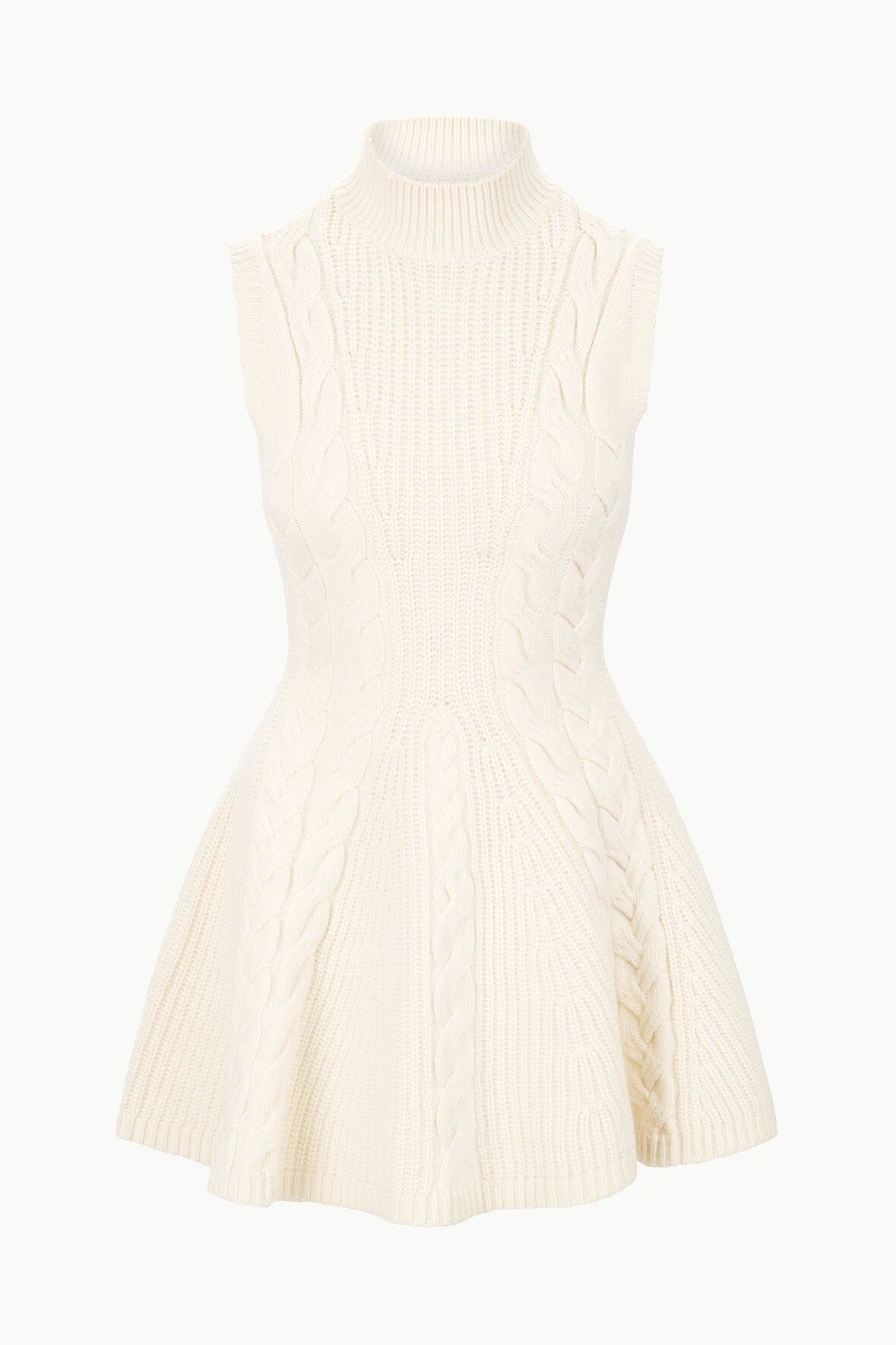 STAUD CHARADE DRESS IVORY - 1