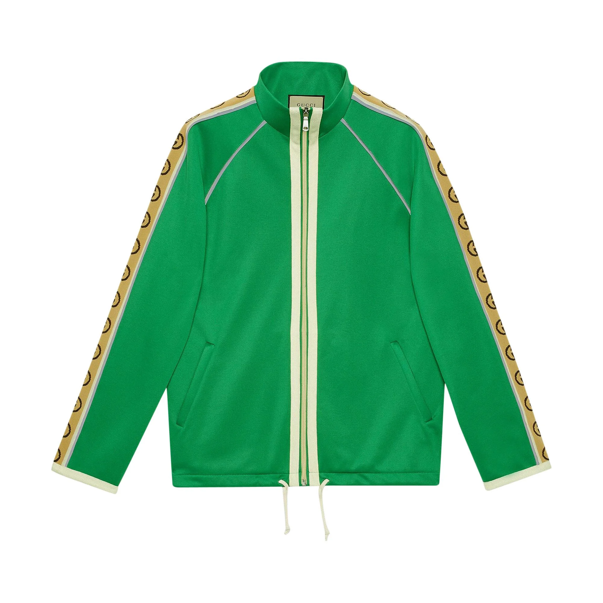 Gucci Zip Over Jacket 'Green' - 1