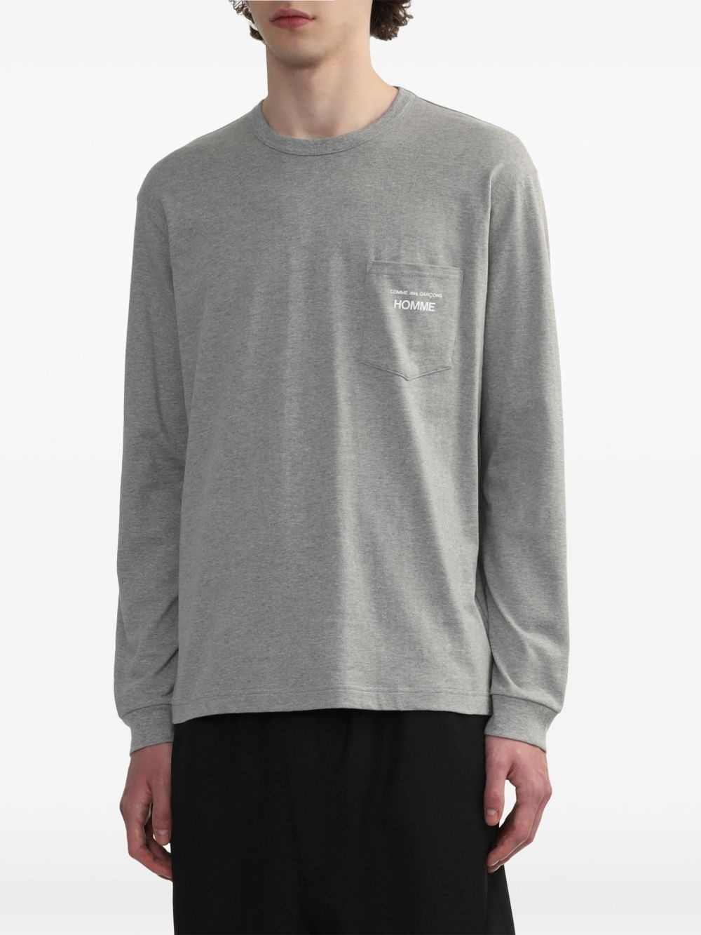 logo-print T-shirt - 3