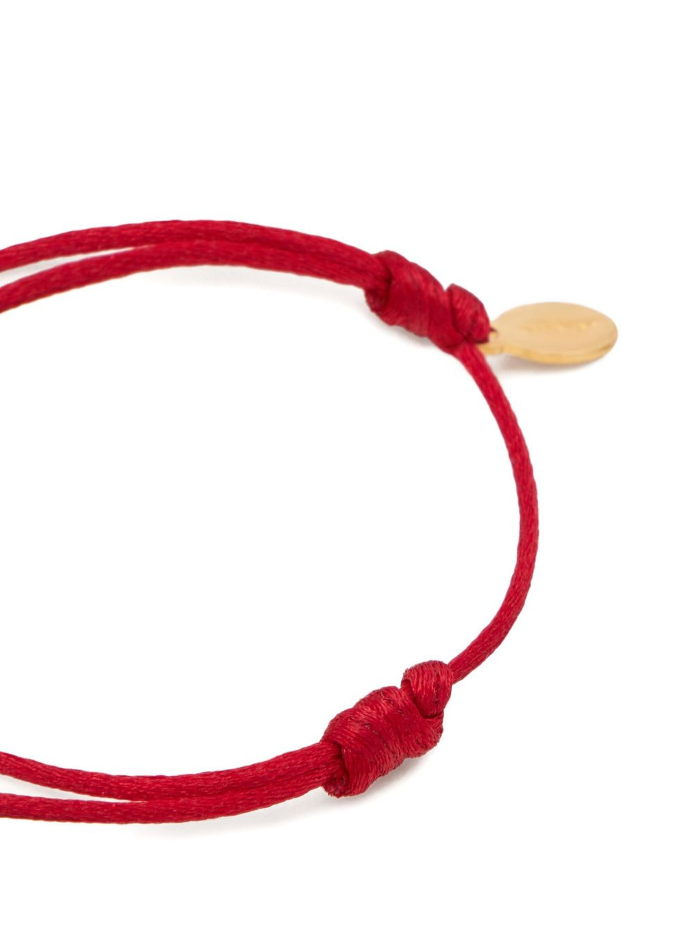 adjustable VLOGO encrusted bracelet - 4