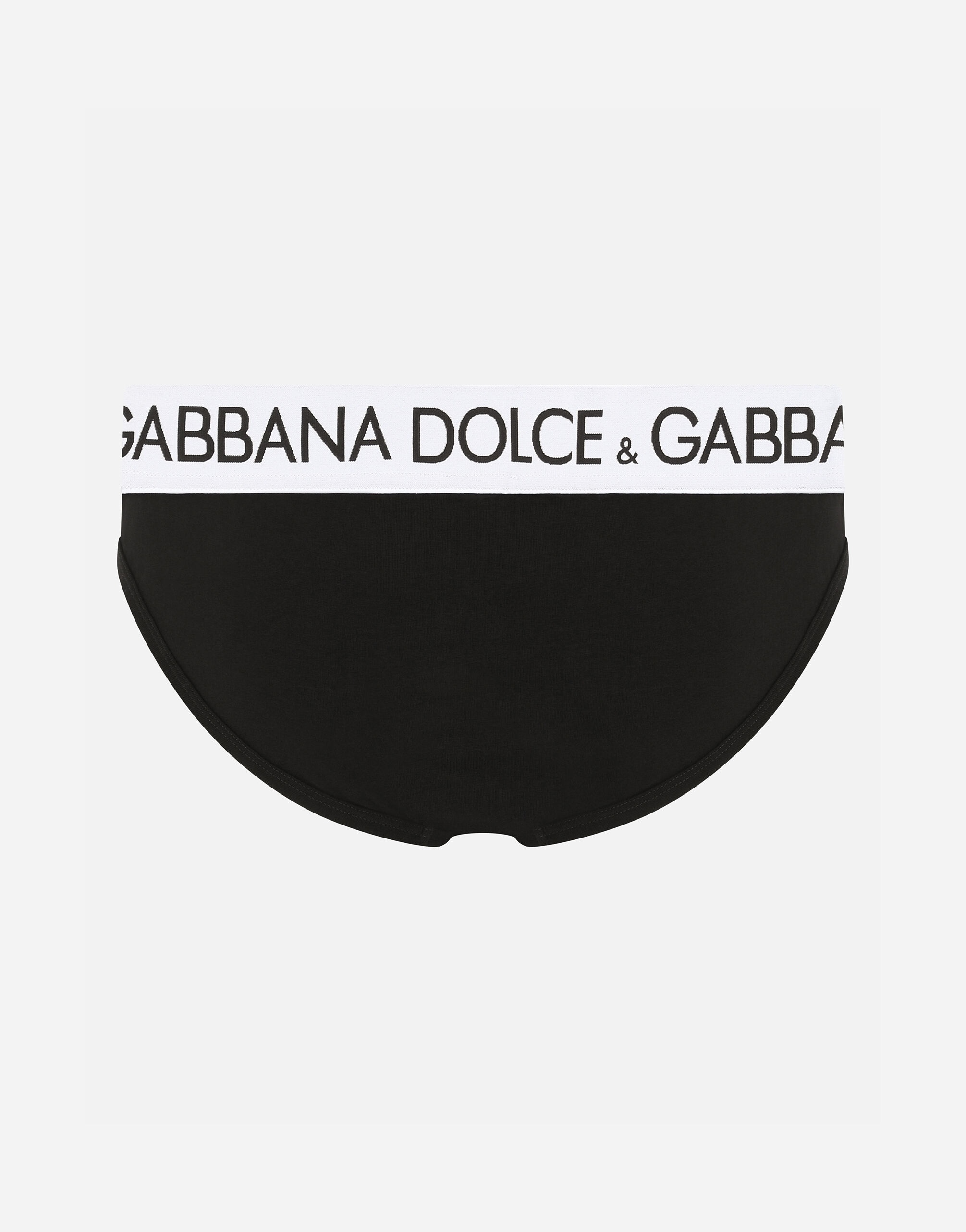 Mid-rise briefs in two-way stretch cotton jersey - 2