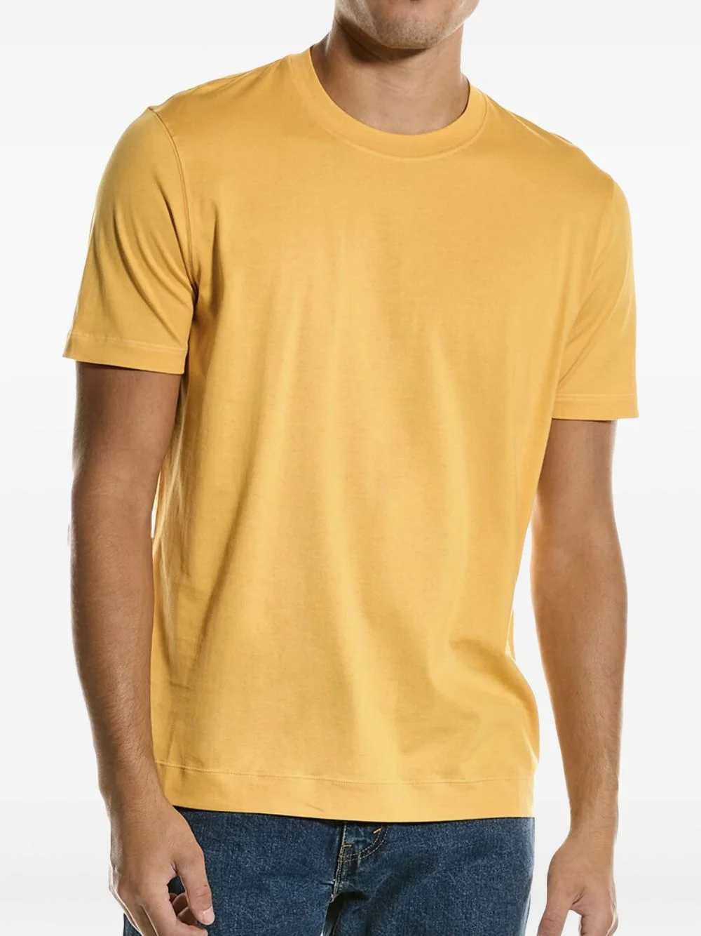 round-neck short-sleeve T-shirt - 1