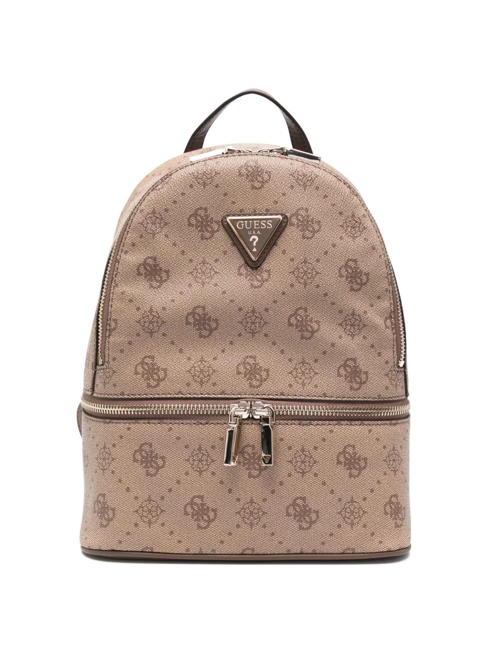 Silia monogram-pattern backpack - 1