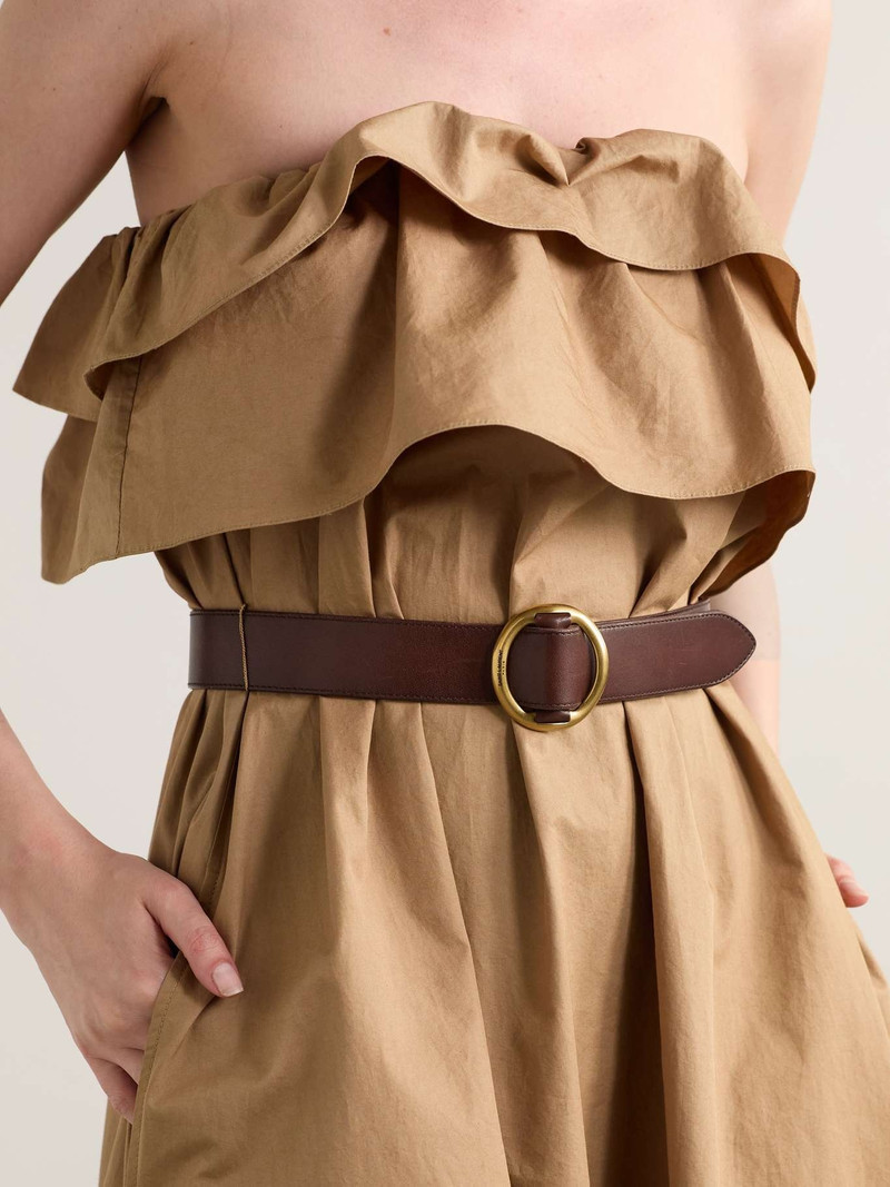 SAINT LAURENT Leather belt outlook