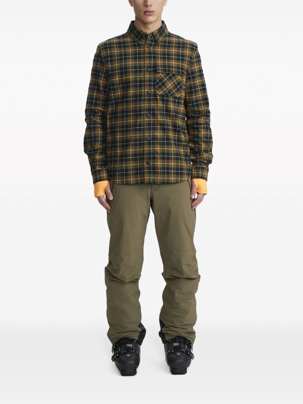 Loge Peak plaid cotton shirt - 2