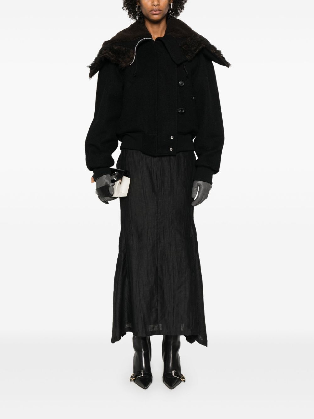 Our Legacy Force ジャケット Our Legacy - Force Jacket Classic Black Stamped Wool