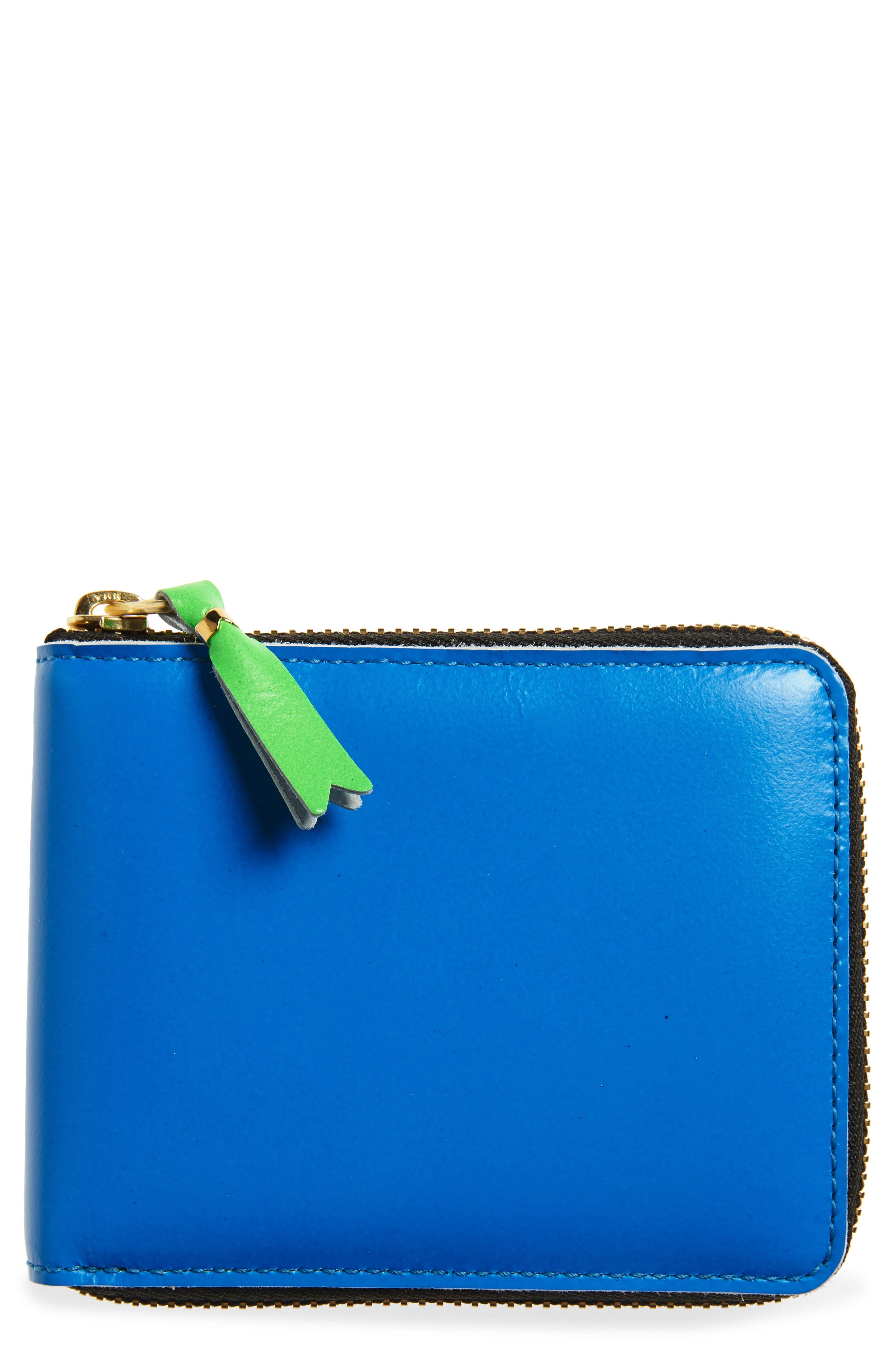 Comme des Garçons Wallets Super Fluo Wallet in Blue at Nordstrom - 1