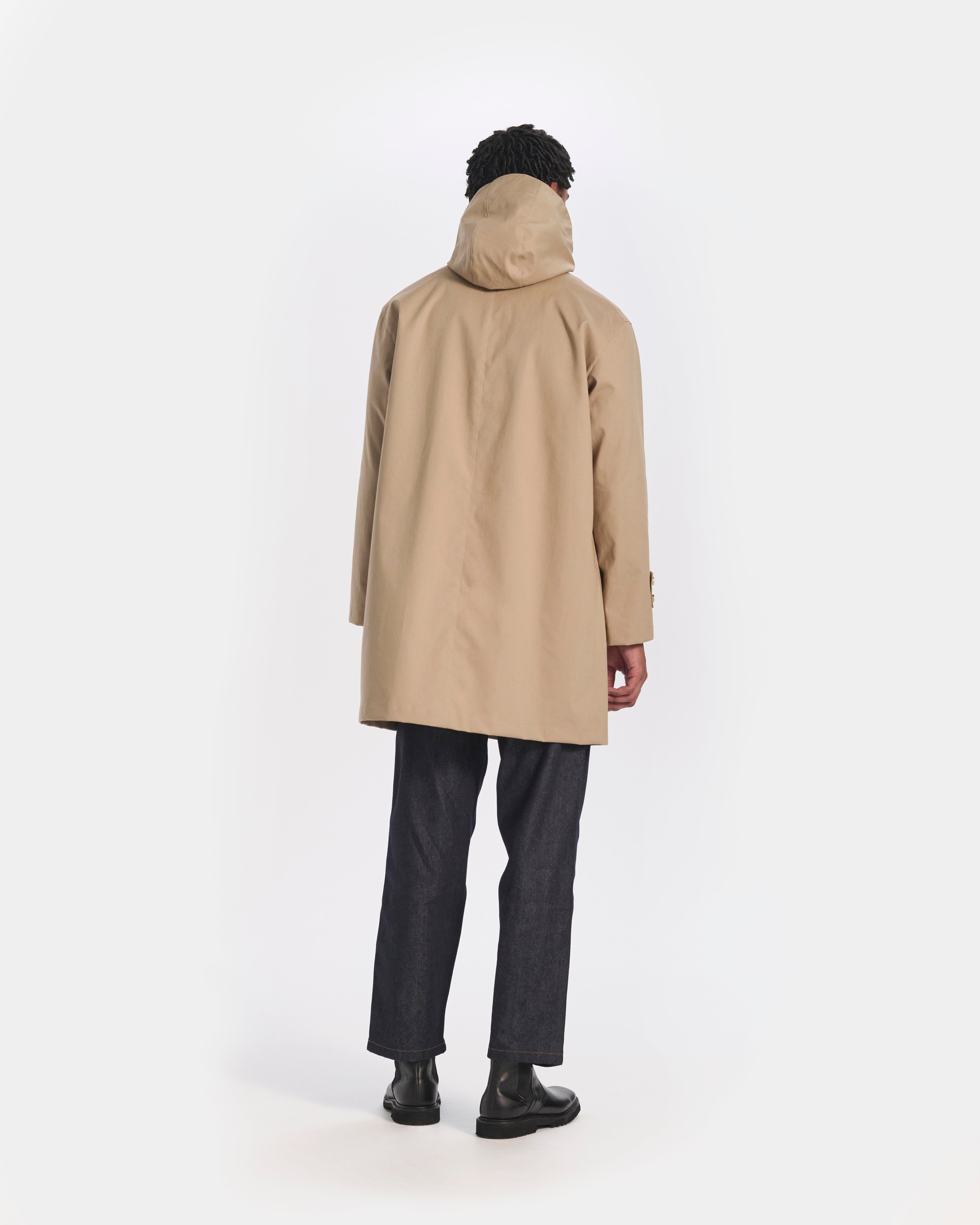 Humbie Raintec Mid Length Hooded Coat - 3