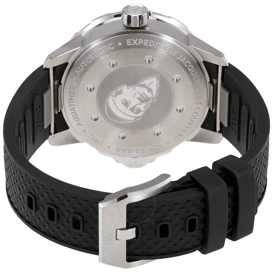 IWC Aquatimer Automatic Expedition Jacques-Yves Cousteau Blue Dial Men's Watch IW329005 - 3