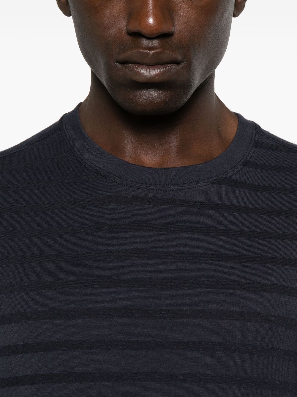 striped T-shirt - 4