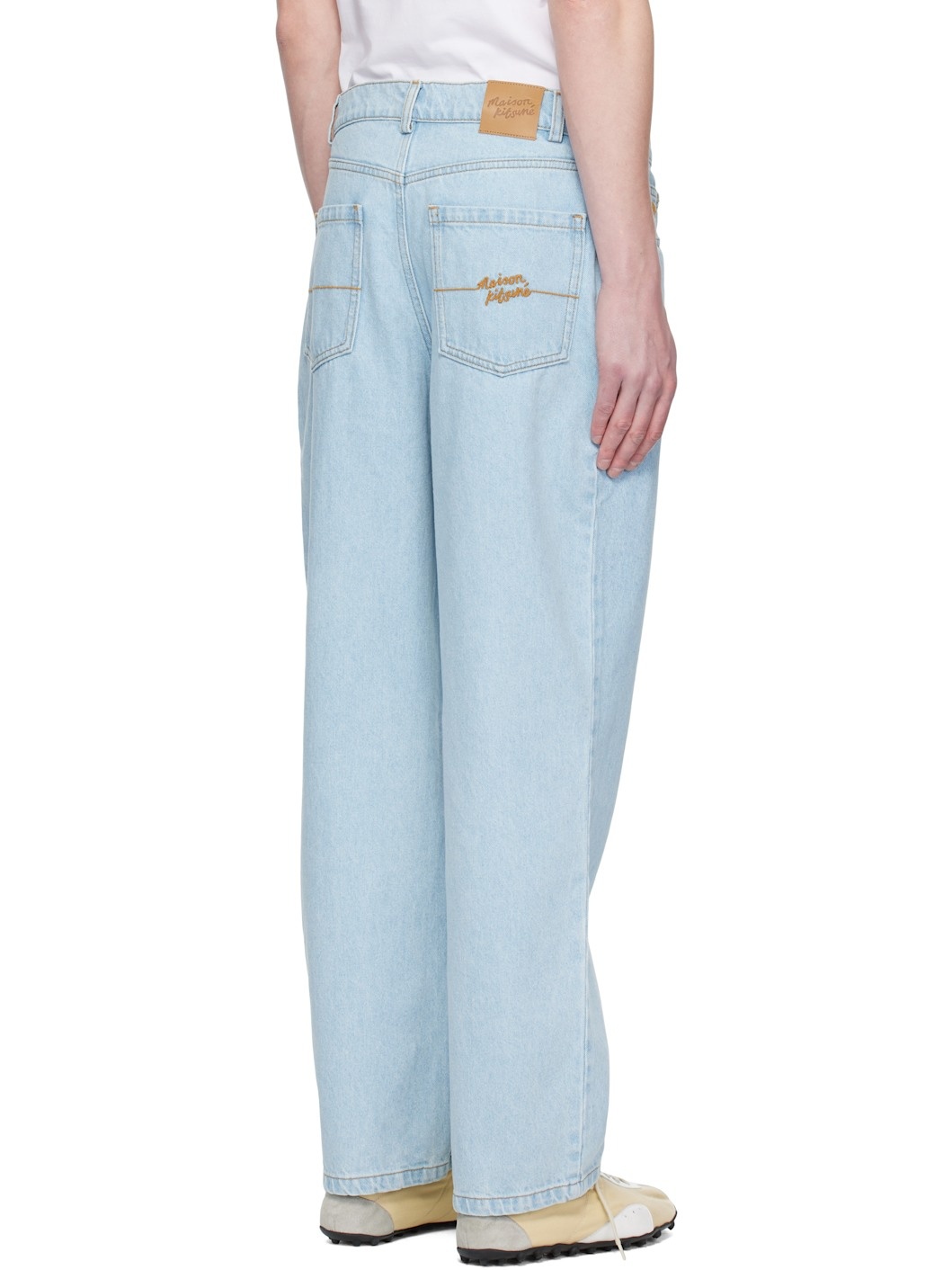 Blue Relaxed Jeans - 3
